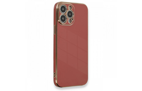 Newface iPhone 13 Pro Max Kılıf Volet Silikon - Kırmızı