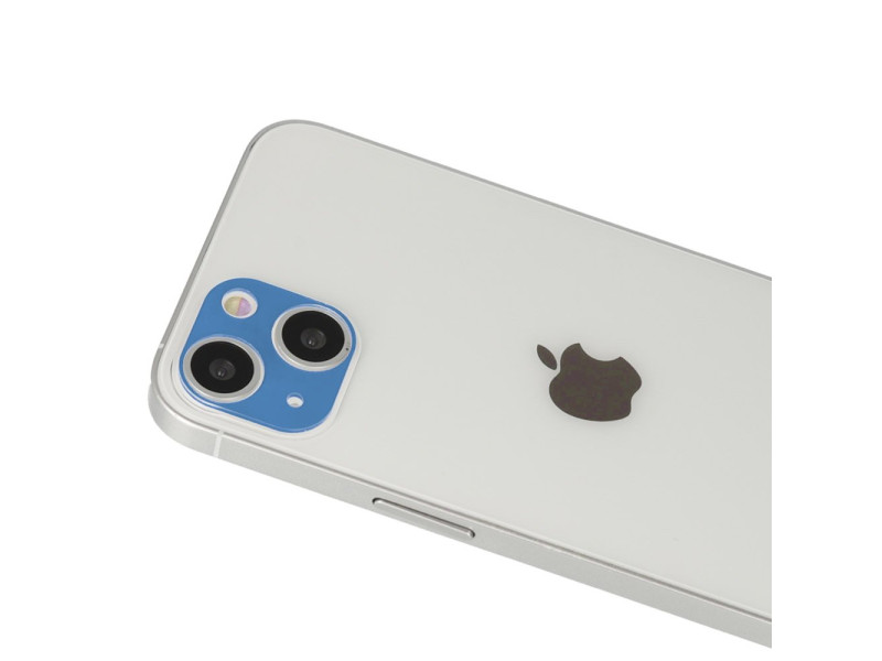 Newface iPhone 13 Rainbow Kamera Lens Koruma Cam - Mavi