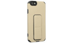 Newface iPhone 6 Kılıf Mega Standlı Silikon - Gold