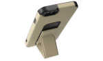 Newface iPhone 6 Kılıf Mega Standlı Silikon - Gold