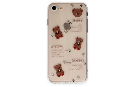 Newface iPhone 7 Kılıf Lucky Silikon - Lucky 1