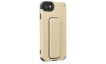 Newface iPhone 7 Kılıf Mega Standlı Silikon - Gold