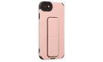 Newface iPhone 7 Kılıf Mega Standlı Silikon - Pudra