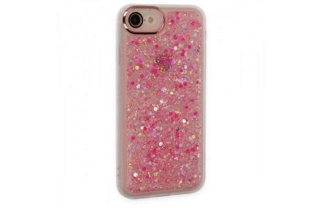Newface iPhone 7 Kılıf Neon Light Silikon - Pudra