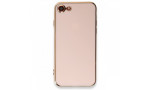 Newface iPhone 7 Kılıf Volet Silikon - Pembe