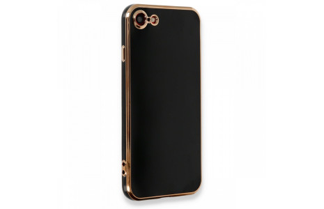 Newface iPhone 7 Kılıf Volet Silikon - Siyah