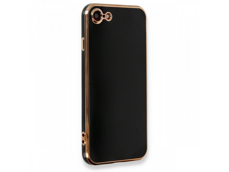 Newface iPhone 7 Kılıf Volet Silikon - Siyah