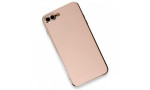 Newface iPhone 7 Plus Kılıf Volet Silikon - Pembe
