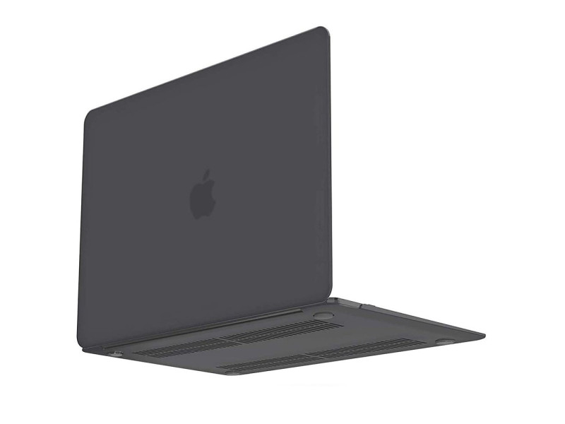 Newface Macbook Pro 16.2 2021 Macbook Buzlu Kapak - Füme
