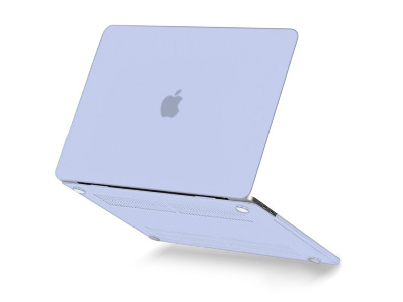 Newface Macbook Pro 14.2 2021 Macbook Buzlu Kapak - Lila