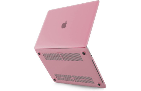 Newface Macbook Pro 13 2021 Macbook Buzlu Kapak - Pembe