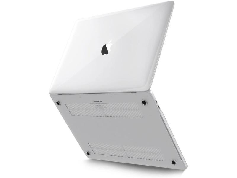 Newface Macbook Pro 13 2021 Macbook Buzlu Kapak - Şeffaf