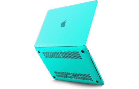 Newface Macbook Pro 13 2021 Macbook Buzlu Kapak - Yeşil