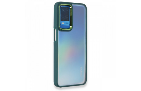 Newface Oppo A54 4G Kılıf Dora Kapak - Haki Yeşil