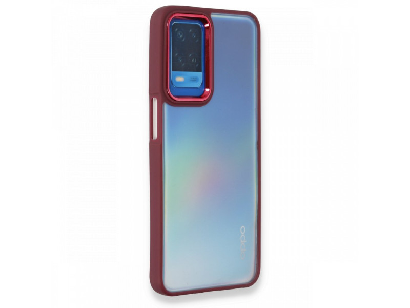 Newface Oppo A54 4G Kılıf Dora Kapak - Kırmızı