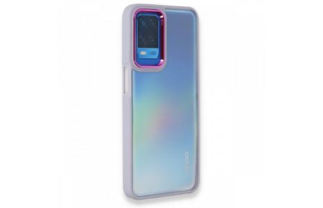 Newface Oppo A54 4G Kılıf Dora Kapak - Lila