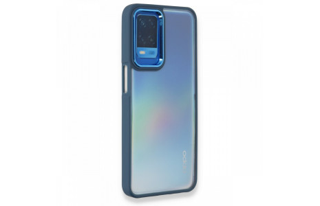 Newface Oppo A54 4G Kılıf Dora Kapak - Mavi