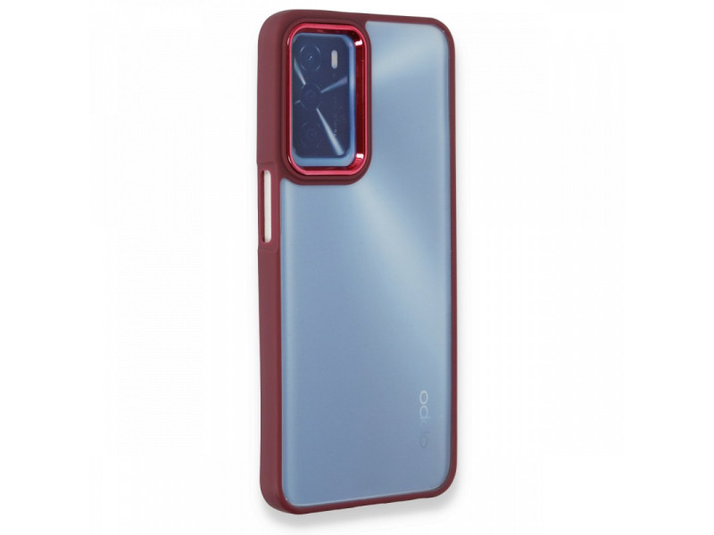 Newface Oppo A55 Kılıf Dora Kapak - Kırmızı