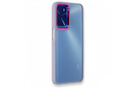 Newface Oppo A55 Kılıf Dora Kapak - Lila