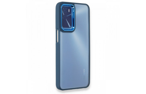 Newface Oppo A55 Kılıf Dora Kapak - Mavi
