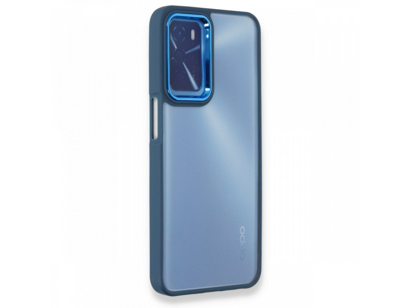 Newface Oppo A55 Kılıf Dora Kapak - Mavi