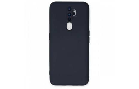 Newface Oppo A9 2020 Kılıf Nano içi Kadife Silikon - Lacivert