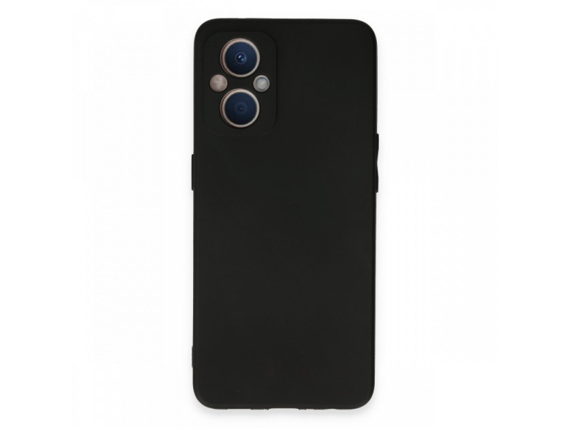 Newface Oppo Reno 7 Lite Kılıf First Silikon - Siyah