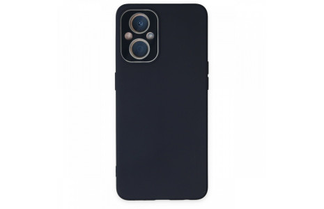 Newface Oppo Reno 7 Lite Kılıf Lansman Glass Kapak - Lacivert