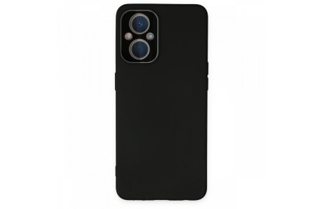 Newface Oppo Reno 7 Lite Kılıf Lansman Glass Kapak - Siyah