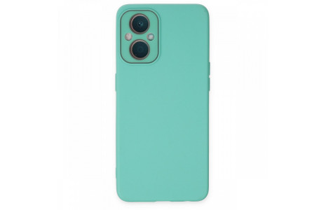 Newface Oppo Reno 7 Lite Kılıf Lansman Glass Kapak - Turkuaz
