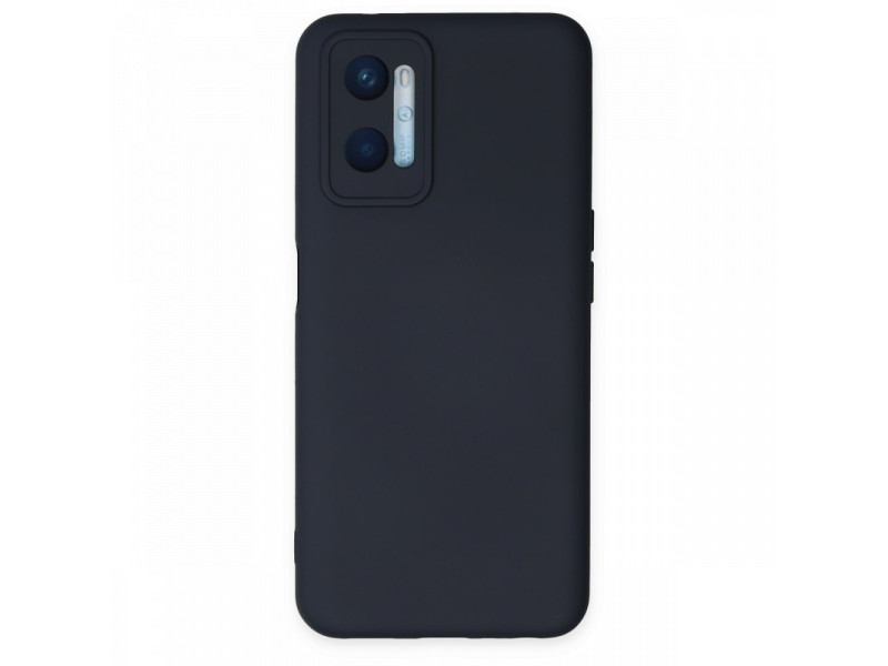 Newface Oppo A96 Kılıf Nano içi Kadife Silikon - Lacivert