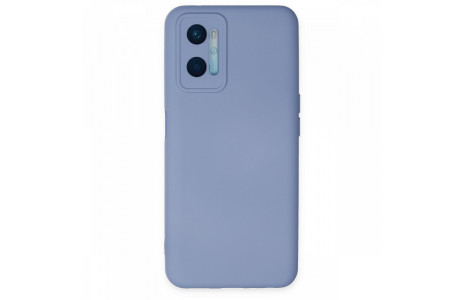 Newface Oppo A96 Kılıf Nano içi Kadife Silikon - Lila