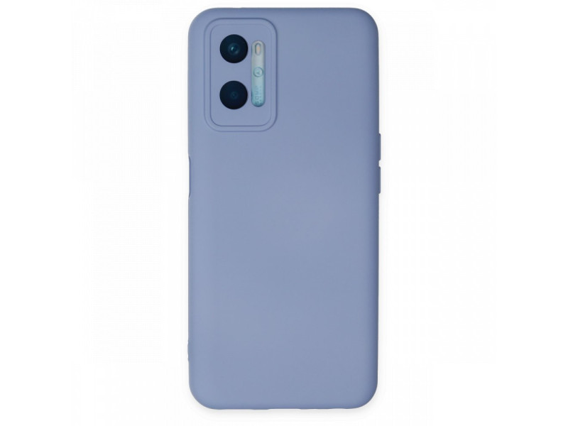 Newface Oppo A96 Kılıf Nano içi Kadife Silikon - Lila