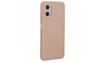 Newface Oppo A96 Kılıf Nano içi Kadife Silikon - Pudra