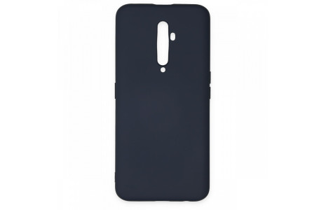 Newface Oppo Reno 2Z Kılıf Nano içi Kadife Silikon - Lacivert