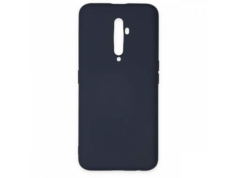 Newface Oppo Reno 2Z Kılıf Nano içi Kadife Silikon - Lacivert