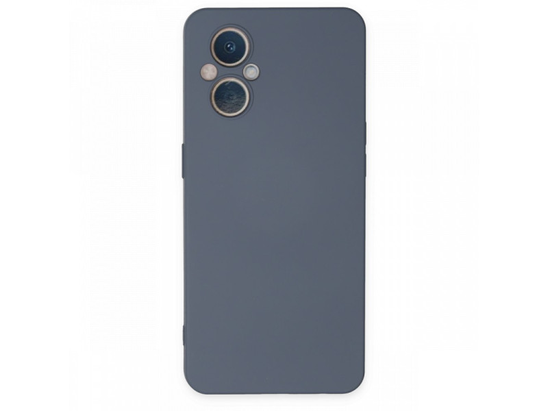 Newface Oppo Reno 7 Lite Kılıf Nano içi Kadife Silikon - Gri