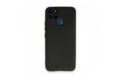 Newface Realme C25Y Kılıf First Silikon - Siyah