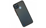 Newface Realme C25Y Kılıf Montreal Silikon Kapak - Siyah