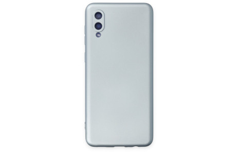 Newface Samsung Galaxy A02 Kılıf Nano içi Kadife Silikon - Sky Blue
