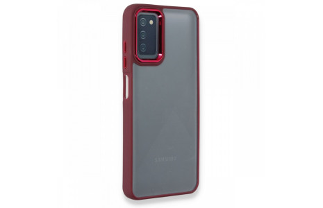 Newface Samsung Galaxy A03S Kılıf Dora Kapak - Kırmızı