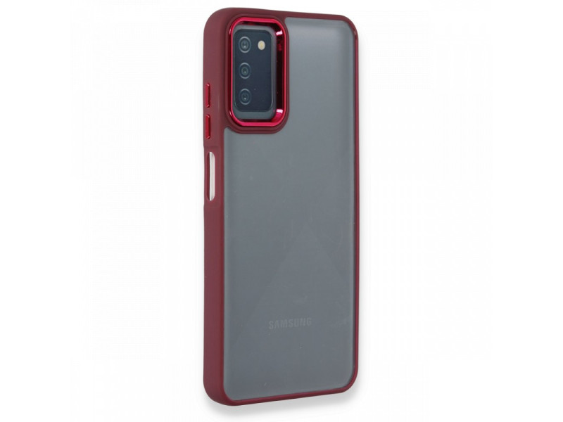 Newface Samsung Galaxy A03S Kılıf Dora Kapak - Kırmızı