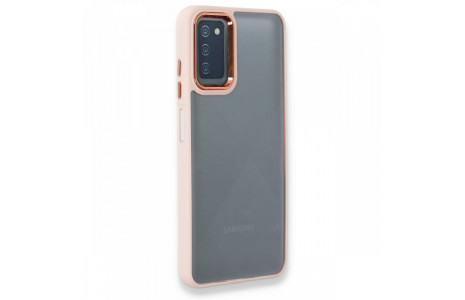 Newface Samsung Galaxy A03S Kılıf Dora Kapak - Pudra