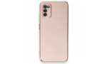 Newface Samsung Galaxy A03S Kılıf Volet Silikon - Pembe