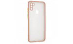 Newface Samsung Galaxy A11 Kılıf Montreal Silikon Kapak - Pembe