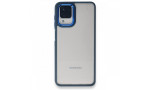 Newface Samsung Galaxy A12 Kılıf Dora Kapak - Mavi
