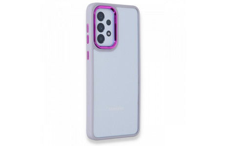 Newface Samsung Galaxy A13 4G Kılıf Dora Kapak - Lila