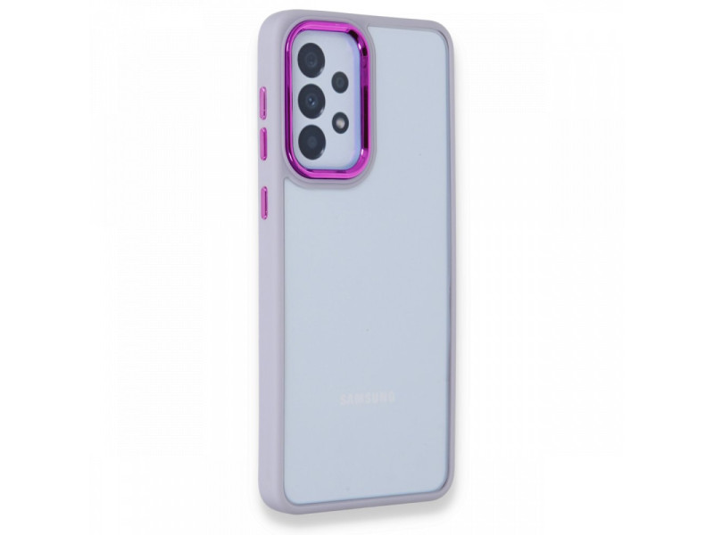 Newface Samsung Galaxy A13 4G Kılıf Dora Kapak - Lila