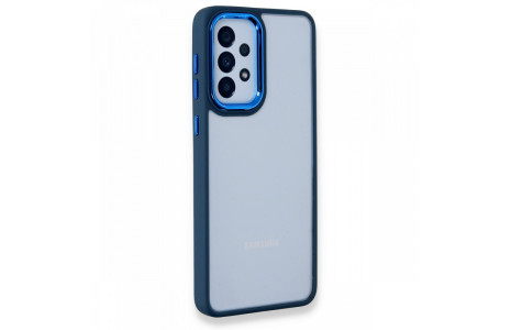 Newface Samsung Galaxy A13 4G Kılıf Dora Kapak - Mavi