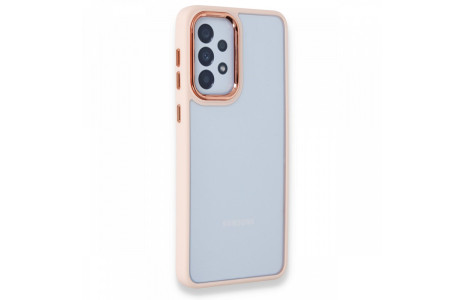 Newface Samsung Galaxy A13 4G Kılıf Dora Kapak - Pudra